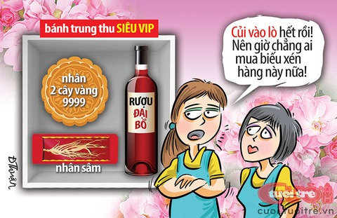 Bánh trung thu siêu sang bị ế, vì sao? - Ảnh 1. Bánh trung thu siêu sang bị ế, vì sao? - Ảnh 1.