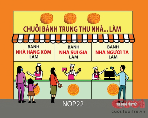 Bánh trung thu nhà làm mới là chân ái? - Ảnh 1. Bánh trung thu nhà làm mới là chân ái? - Ảnh 1.