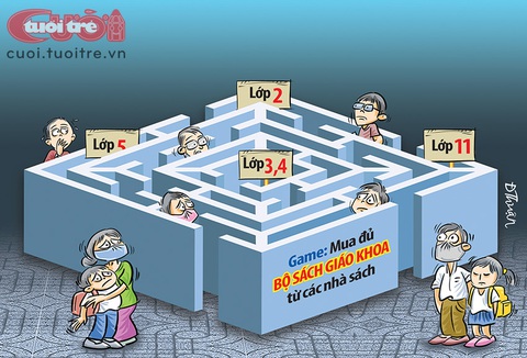 Mua sách giáo khoa trong... hồi hộp - Ảnh 2. Mua sách giáo khoa trong... hồi hộp - Ảnh 2.