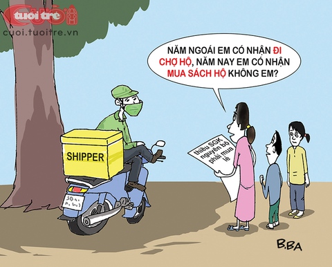 Mua sách giáo khoa trong... hồi hộp - Ảnh 1. Mua sách giáo khoa trong... hồi hộp - Ảnh 1.