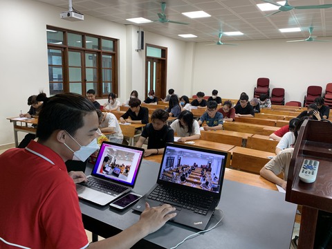 3 sinh viên thử nghiệm thành công phần mềm chống gian lận thi cử - Ảnh 2. 3 sinh viên thử nghiệm thành công phần mềm chống gian lận thi cử - Ảnh 2.