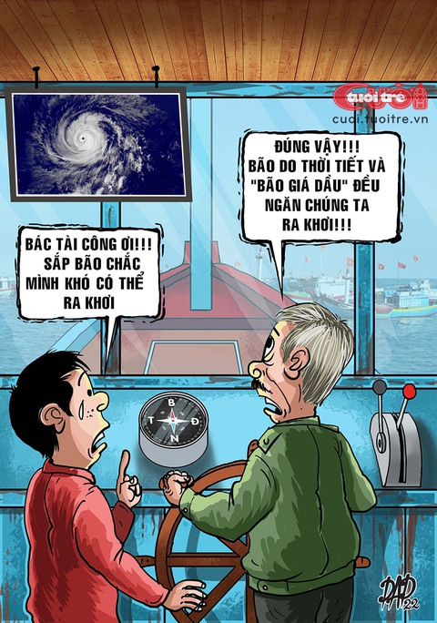 Ngư dân đụng 2 cơn bão - Ảnh 1. Ngư dân đụng 2 cơn bão - Ảnh 1.