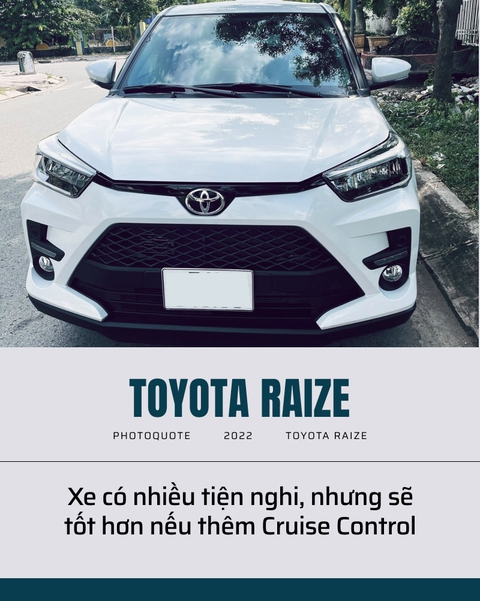 Chủ xe Toyota Raize: Vỏ mỏng, hơi ồn nhưng động cơ, trang bị tốt - Ảnh 3. Chủ xe Toyota Raize: Vỏ mỏng, hơi ồn nhưng động cơ, trang bị tốt - Ảnh 3.