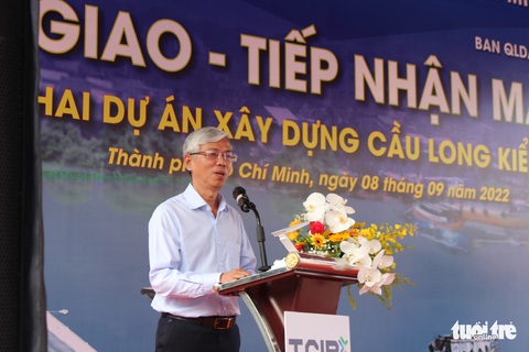 Chính thức bàn giao mặt bằng, tái khởi động xây cây cầu Long Kiểng treo 20 năm - Ảnh 1. Chính thức bàn giao mặt bằng, tái khởi động xây cây cầu Long Kiểng treo 20 năm - Ảnh 1.
