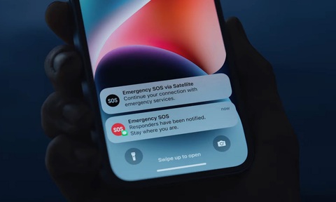 Apple cho ra mắt tính năng gửi tin nhắn khẩn cấp SOS vệ tinh - Ảnh 1. Apple cho ra mắt tính năng gửi tin nhắn khẩn cấp SOS vệ tinh - Ảnh 1.
