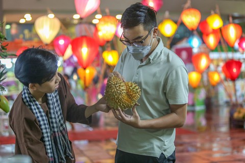 Đồng Tháp mang hàng trăm sản vật quê hương ra Hà Nội - Ảnh 8. Đồng Tháp mang hàng trăm sản vật quê hương ra Hà Nội - Ảnh 8.