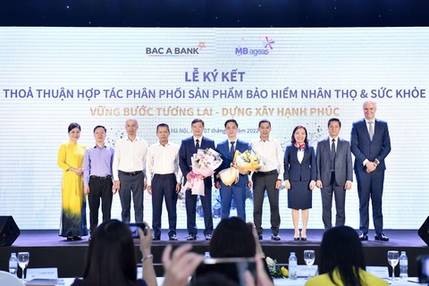 MB Ageas Life và Ngân hàng Bắc Á hợp tác phân phối bảo hiểm - Ảnh 4. MB Ageas Life và Ngân hàng Bắc Á hợp tác phân phối bảo hiểm - Ảnh 4.