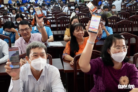 Cán bộ TP.HCM bắt đầu tranh tài Tham mưu tốt - Dân vận khéo - Ảnh 1.