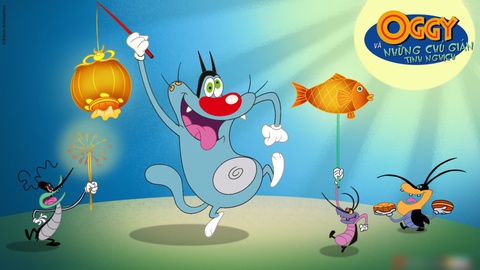 Biệt đội Oggy và Những chú gián tinh nghịch rủ nhau sang Việt Nam ăn Tết Trung thu - Ảnh 3. Biệt đội Oggy và Những chú gián tinh nghịch rủ nhau sang Việt Nam ăn Tết Trung thu - Ảnh 3.