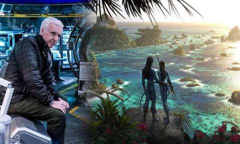 Vì sao James Cameron bán bản quyền 'The Terminator' ăn khách với giá chỉ 1USD- Ảnh 1. Đạo diễn James Cameron khi sản xuất Avatar 2: The way of water