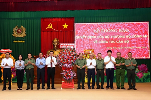 Phó giám đốc Công an Đồng Nai giữ chức phó cục trưởng Cục An ninh đối ngoại - Ảnh 1. Phó giám đốc Công an Đồng Nai giữ chức phó cục trưởng Cục An ninh đối ngoại - Ảnh 1.