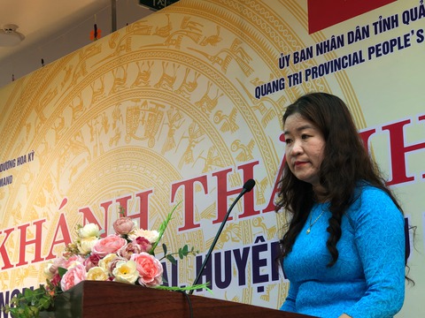 Khánh thành trường mầm non ở Quảng Trị, đại sứ Mỹ nói tiếng Việt gây bất ngờ - Ảnh 3. Khánh thành trường mầm non ở Quảng Trị, đại sứ Mỹ nói tiếng Việt gây bất ngờ - Ảnh 3.