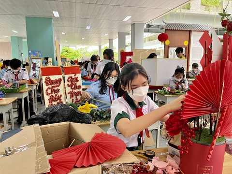 Mãn nhãn với những màn khéo tay đỉnh cao của học sinh THCS tại TP.HCM - Ảnh 3. Mãn nhãn với những màn khéo tay đỉnh cao của học sinh THCS tại TP.HCM - Ảnh 3.