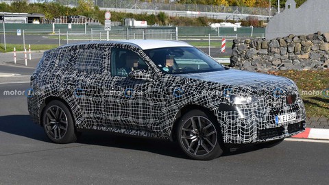Lộ nội thất BMW X3 mới: Vô-lăng mảnh, màn hình siêu lớn kéo dài và bỏ cần số - Ảnh 4. Lộ nội thất BMW X3 mới: Vô-lăng mảnh, màn hình siêu lớn kéo dài và bỏ cần số - Ảnh 4.