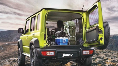 Suzuki Jimny 5 cửa ra mắt: Ông hoàng off-road bình dân to ngang Toyota Raize - Ảnh 6. Suzuki Jimny 5 cửa ra mắt: Ông hoàng off-road bình dân to ngang Toyota Raize - Ảnh 6.