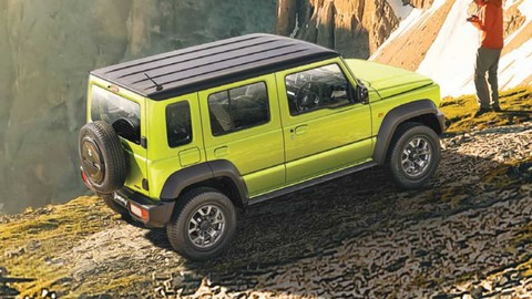 Suzuki Jimny 5 cửa ra mắt: Ông hoàng off-road bình dân to ngang Toyota Raize - Ảnh 5. Suzuki Jimny 5 cửa ra mắt: Ông hoàng off-road bình dân to ngang Toyota Raize - Ảnh 5.