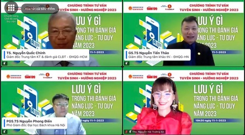 Các kỳ thi đánh giá năng lực - tư duy 2023: Thay đổi để tạo thuận lợi cho thí sinh - Ảnh 1. Các kỳ thi đánh giá năng lực - tư duy 2023: Thay đổi để tạo thuận lợi cho thí sinh - Ảnh 1.