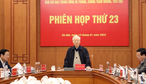 Những chỉ đạo của Tổng bí thư Nguyễn Phú Trọng về chống tham nhũng năm 2023 - Ảnh 1. Những chỉ đạo của Tổng bí thư Nguyễn Phú Trọng về chống tham nhũng năm 2023 - Ảnh 1.