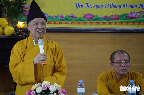 Thượng tọa Thích Thanh Quyết: Thầy Thích Trúc Thái Minh vẫn đang đi rất đúng đắn - Ảnh 1. Thượng tọa Thích Thanh Quyết: Thầy Thích Trúc Thái Minh vẫn đang đi rất đúng đắn - Ảnh 1.