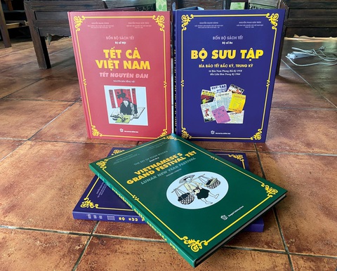 Sách Tết của ông Hùng - Ảnh 2. Sách Tết của ông Hùng - Ảnh 2.