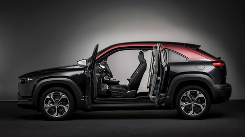 Mazda MX-30 - SUV nhỏ tận dụng động cơ xoay, chạy hơn 600km mới phải sạc - Ảnh 2. Mazda MX-30 - SUV nhỏ tận dụng động cơ xoay, chạy hơn 600km mới phải sạc - Ảnh 2.
