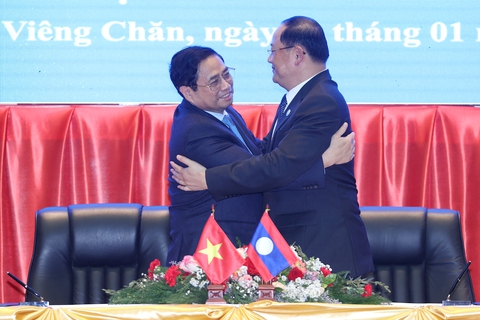 Thủ tướng Phạm Minh Chính: Việt - Lào không thể thiếu nhau - Ảnh 1. Thủ tướng Phạm Minh Chính: Việt - Lào không thể thiếu nhau - Ảnh 1.