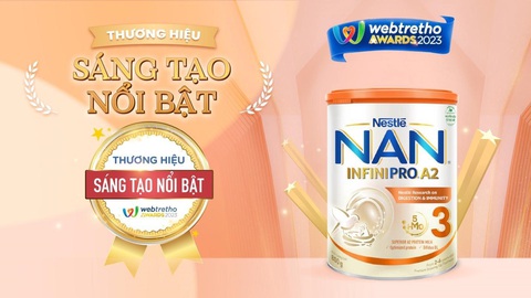 Nestlé NAN giành chiến thắng tại Webtretho Awards 2023 - Ảnh 4. Nestlé NAN giành chiến thắng tại Webtretho Awards 2023 - Ảnh 4.
