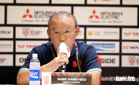 HLV Park Hang Seo: Kết quả này tôi không mong muốn - Ảnh 1. HLV Park Hang Seo: Kết quả này tôi không mong muốn - Ảnh 1.