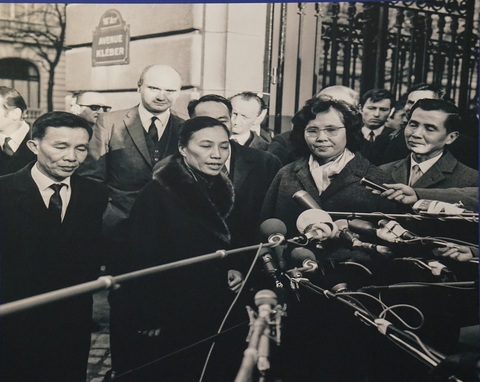 Cuộc đấu trí căng thẳng tại Hội nghị Paris qua ảnh - Ảnh 7.