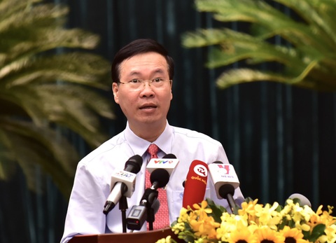 Ông Võ Văn Thưởng: Xây dựng TP.HCM sớm thành trung tâm kinh tế, tài chính - Ảnh 1. Ông Võ Văn Thưởng: Xây dựng TP.HCM sớm thành trung tâm kinh tế, tài chính - Ảnh 1.