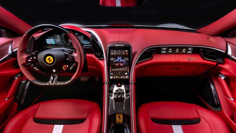 Ferrari Roma phiên bản đặc biệt có bộ ấm trà, hộp xì gà và cả... diều trong xe - Ảnh 2. Ferrari Roma phiên bản đặc biệt có bộ ấm trà, hộp xì gà và cả... diều trong xe - Ảnh 2.