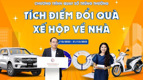 Tôn Đông Á công bố kết quả chương trình ‘Tích điểm đổi quà - Xế hộp về nhà’ - Ảnh 2. Tôn Đông Á công bố kết quả chương trình ‘Tích điểm đổi quà - Xế hộp về nhà’ - Ảnh 2.