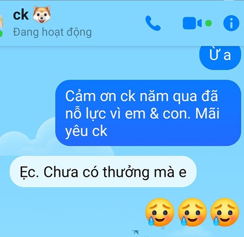 Đu trend nhắn tin mùi mẫn cảm ơn chồng, vợ giật mình khi nhận lời đáp - Ảnh 4. Đu trend nhắn tin mùi mẫn cảm ơn chồng, vợ giật mình khi nhận lời đáp - Ảnh 4.