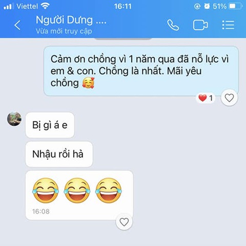Đu trend nhắn tin mùi mẫn cảm ơn chồng, vợ giật mình khi nhận lời đáp - Ảnh 6. Đu trend nhắn tin mùi mẫn cảm ơn chồng, vợ giật mình khi nhận lời đáp - Ảnh 6.