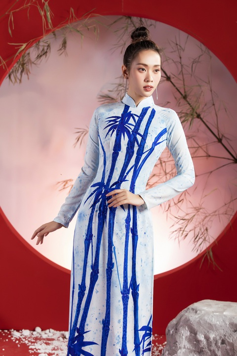 Hoa hậu Khánh Vân, Thúy Hằng, Ban Mai duyên dáng trong tà áo dài - Ảnh 9. Hoa hậu Khánh Vân, Thúy Hằng, Ban Mai duyên dáng trong tà áo dài - Ảnh 9.