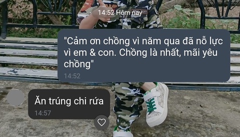 Đu trend nhắn tin mùi mẫn cảm ơn chồng, vợ giật mình khi nhận lời đáp - Ảnh 8. Đu trend nhắn tin mùi mẫn cảm ơn chồng, vợ giật mình khi nhận lời đáp - Ảnh 8.