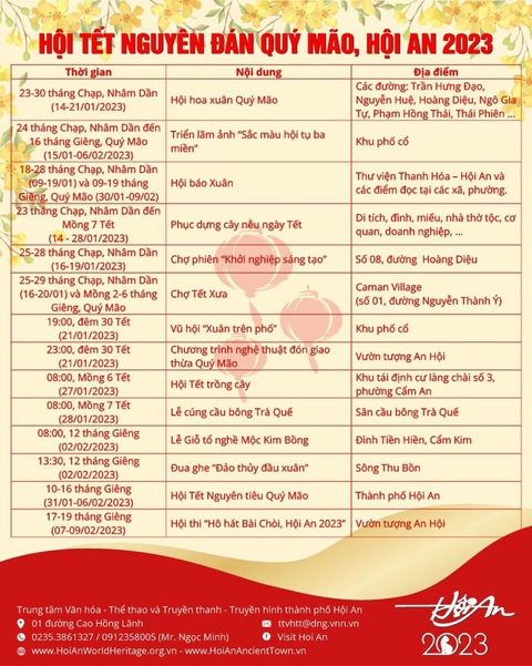 Phố cổ Hội An dừng hoạt động từ 27 âm lịch đến mùng 2 Tết - Ảnh 3. Phố cổ Hội An dừng hoạt động từ 27 âm lịch đến mùng 2 Tết - Ảnh 3.