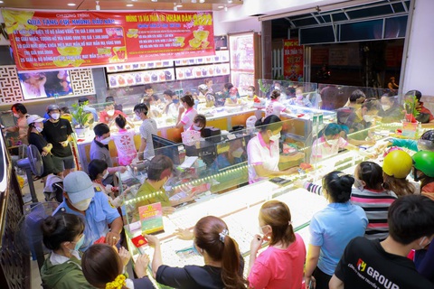 Thị trường vàng chờ tết Nguyên đán, vía Thần Tài - Ảnh 1. Thị trường vàng chờ tết Nguyên đán, vía Thần Tài - Ảnh 1.