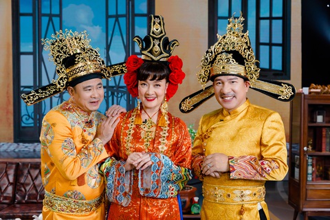 Mát mắt với loạt trang phục được cách tân tại Táo quân tiền truyện - Ảnh 4. Mát mắt với loạt trang phục được cách tân tại Táo quân tiền truyện - Ảnh 4.