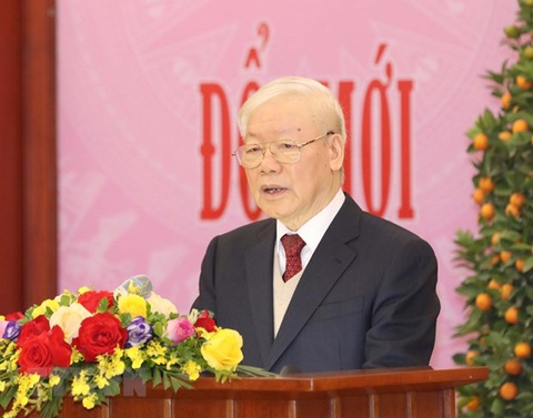 Tổng bí thư Nguyễn Phú Trọng: Nỗ lực phấn đấu xây dựng đất nước ngày càng phồn vinh, hạnh phúc - Ảnh 1. Tổng bí thư Nguyễn Phú Trọng: Nỗ lực phấn đấu xây dựng đất nước ngày càng phồn vinh, hạnh phúc - Ảnh 1.