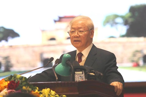 Tổng bí thư: Những người có trọng trách phải gương mẫu - Ảnh 1. Tổng bí thư: Những người có trọng trách phải gương mẫu - Ảnh 1.