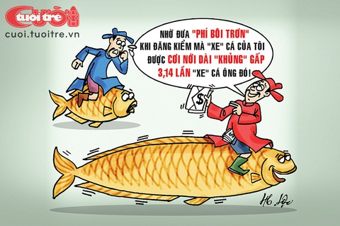 Táo quân rối vì chuyện đăng kiểm - Ảnh 2. Táo quân rối vì chuyện đăng kiểm - Ảnh 2.