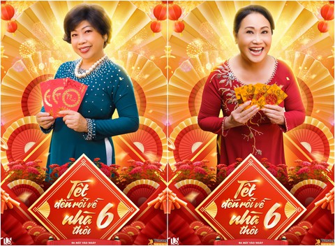 Phim Tết 2023: Tết đến rồi về nhà thôi với Thu Trang - Tiến Luật - Ảnh 2. Phim Tết 2023: Tết đến rồi về nhà thôi với Thu Trang - Tiến Luật - Ảnh 2.