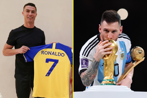 Tới Al-Nassr, Ronaldo sẽ chạm trán Messi - Ảnh 1. Tới Al-Nassr, Ronaldo sẽ chạm trán Messi - Ảnh 1.