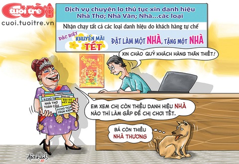 Khuyến mãi danh hiệu nhà thơ dịp Tết Nguyên Đán - Ảnh 1. Khuyến mãi danh hiệu nhà thơ dịp Tết Nguyên Đán - Ảnh 1.