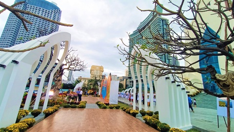 Nha Trang: Gần 11 tỉ đồng thay áo mới cho tháp Trầm Hương - Ảnh 5. Nha Trang: Gần 11 tỉ đồng thay áo mới cho tháp Trầm Hương - Ảnh 5.