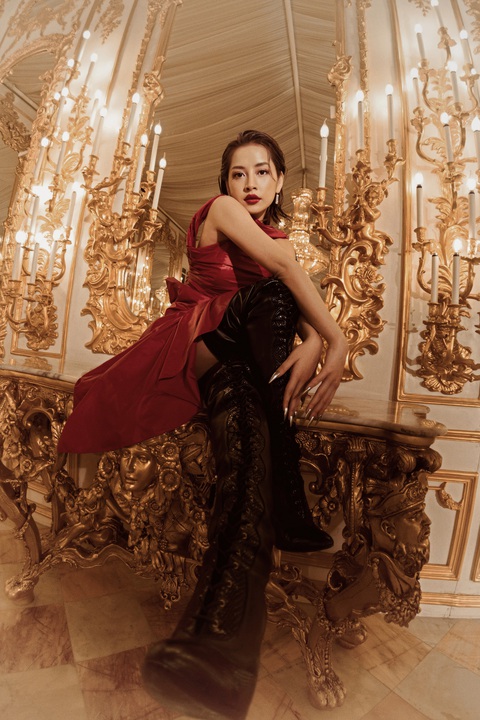 Chi Pu hóa thân thành Nữ hoàng của loài mèo - Ảnh 4. Chi Pu hóa thân thành Nữ hoàng của loài mèo - Ảnh 4.