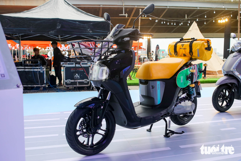 Nhiều phụ kiện độc lạ cho Yamaha Neo’s: phù hợp để đi dã ngoại - Ảnh 1. Nhiều phụ kiện độc lạ cho Yamaha Neo’s: phù hợp để đi dã ngoại - Ảnh 1.