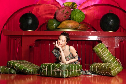 Hoàng Thùy Linh xông đất Vpop ngay đêm giao thừa - Ảnh 4. Hoàng Thùy Linh xông đất Vpop ngay đêm giao thừa - Ảnh 4.