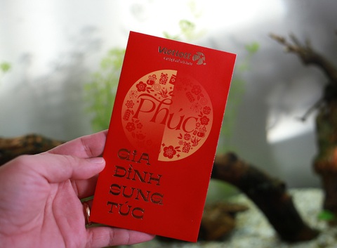 Lì xì vui vẻ đầu Xuân - Ảnh 1. Lì xì vui vẻ đầu Xuân - Ảnh 1.